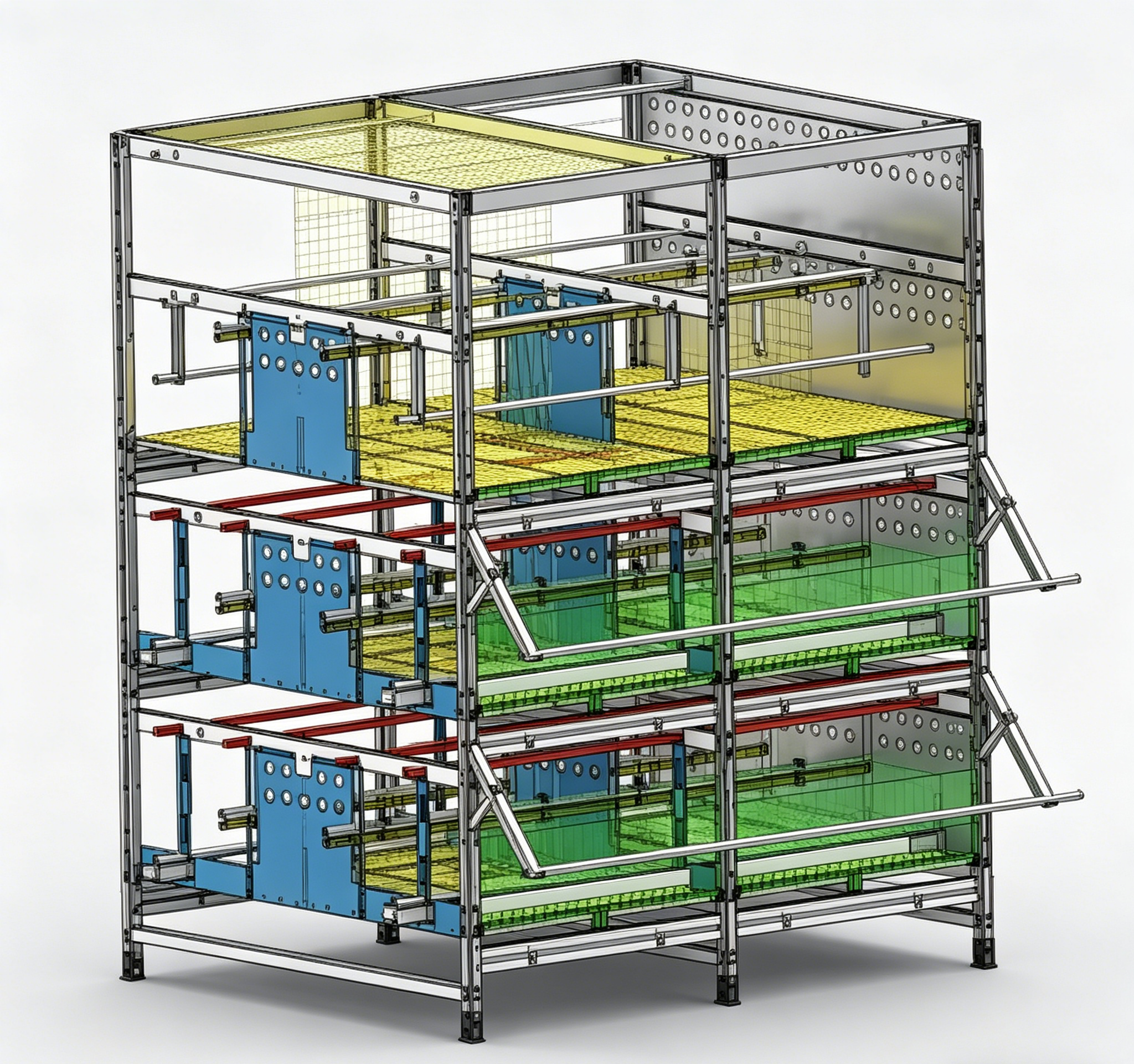 enriched pullet cage enriched pullet cage